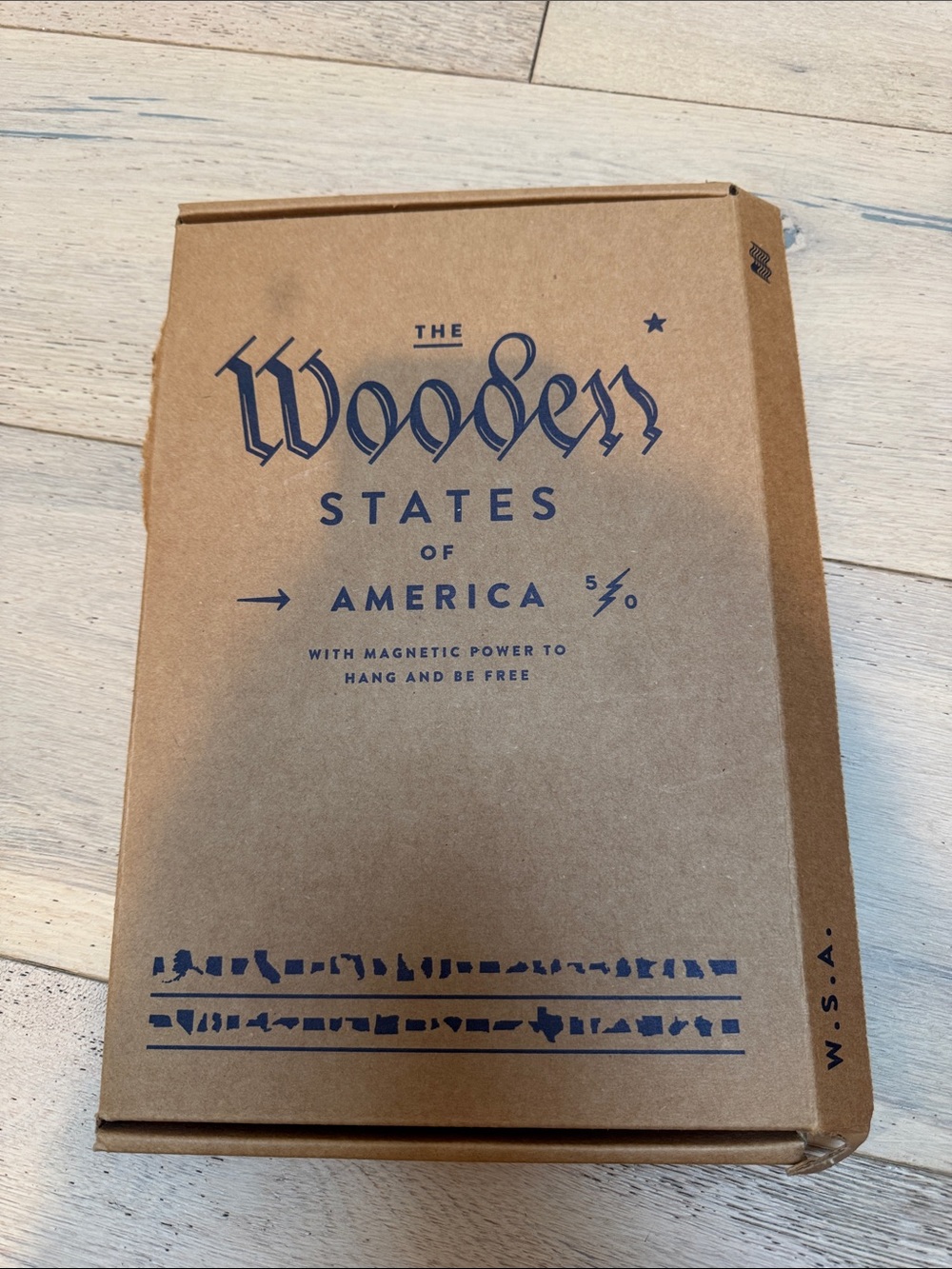 Magnetic Key Holder (California) Brand: The Wooden States Of America